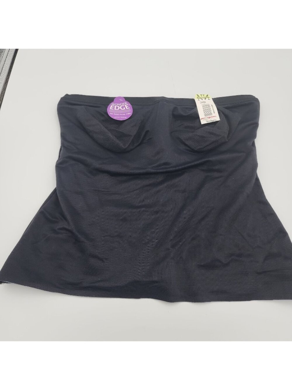 naomi and nicole shapewear 38B Black No Lined NWT Strapless Bra Top